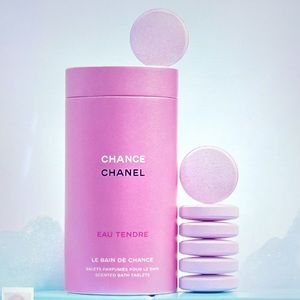🫧🛁🫧 CHANEL CHANCE EAU TENDRE SCENTED BATH TABLETS  BUNDLE 🛁🫧🛁 NWT 🫧🛁🫧